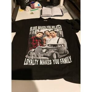 Vintage pro super heavy blood makes you related loyalty makes you family Sz 2xl